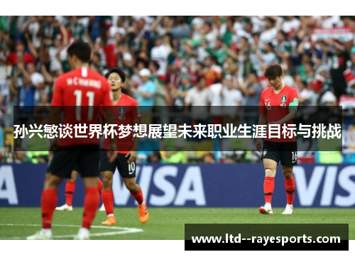 孙兴慜谈世界杯梦想展望未来职业生涯目标与挑战